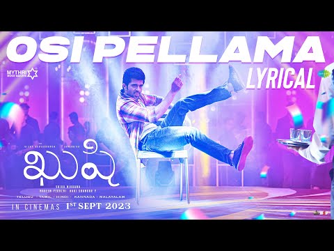 Osi Pellama Song Lyrics Kushi 2023