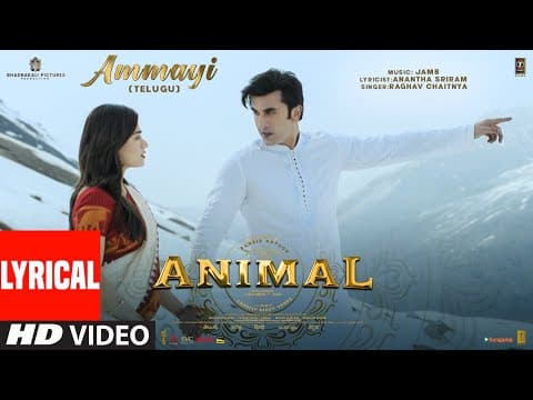 Ammayi Song Lyrics in Telugu Animal 2023