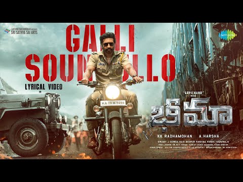 Galli Soundullo Song Lyrics Bhimaa 2024