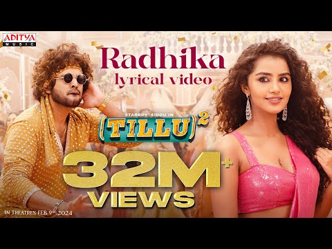 Radhika Song Lyrics Tillu Square 2024